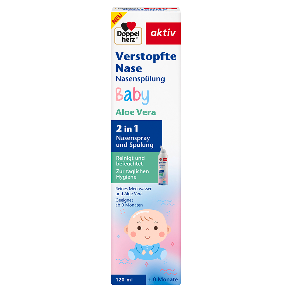 Bild: DOPPELHERZ Nasenspülung Aloe Vera
