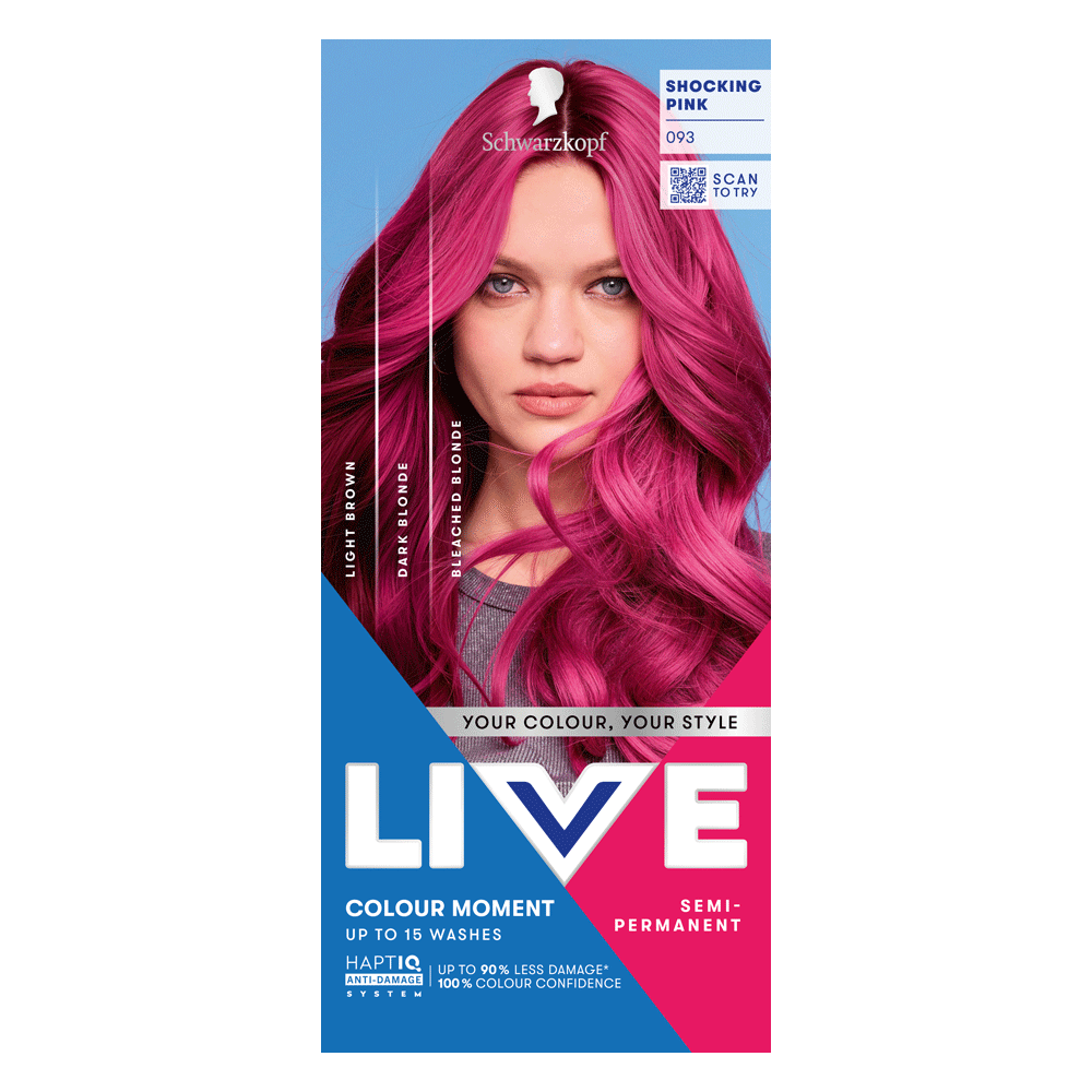 Bild: Schwarzkopf Live Colour Moment 093 Shocking Pink Shocking Pink