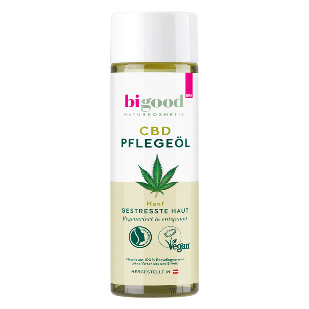 Bild: bi good CBD Pflegeöl Hanf 