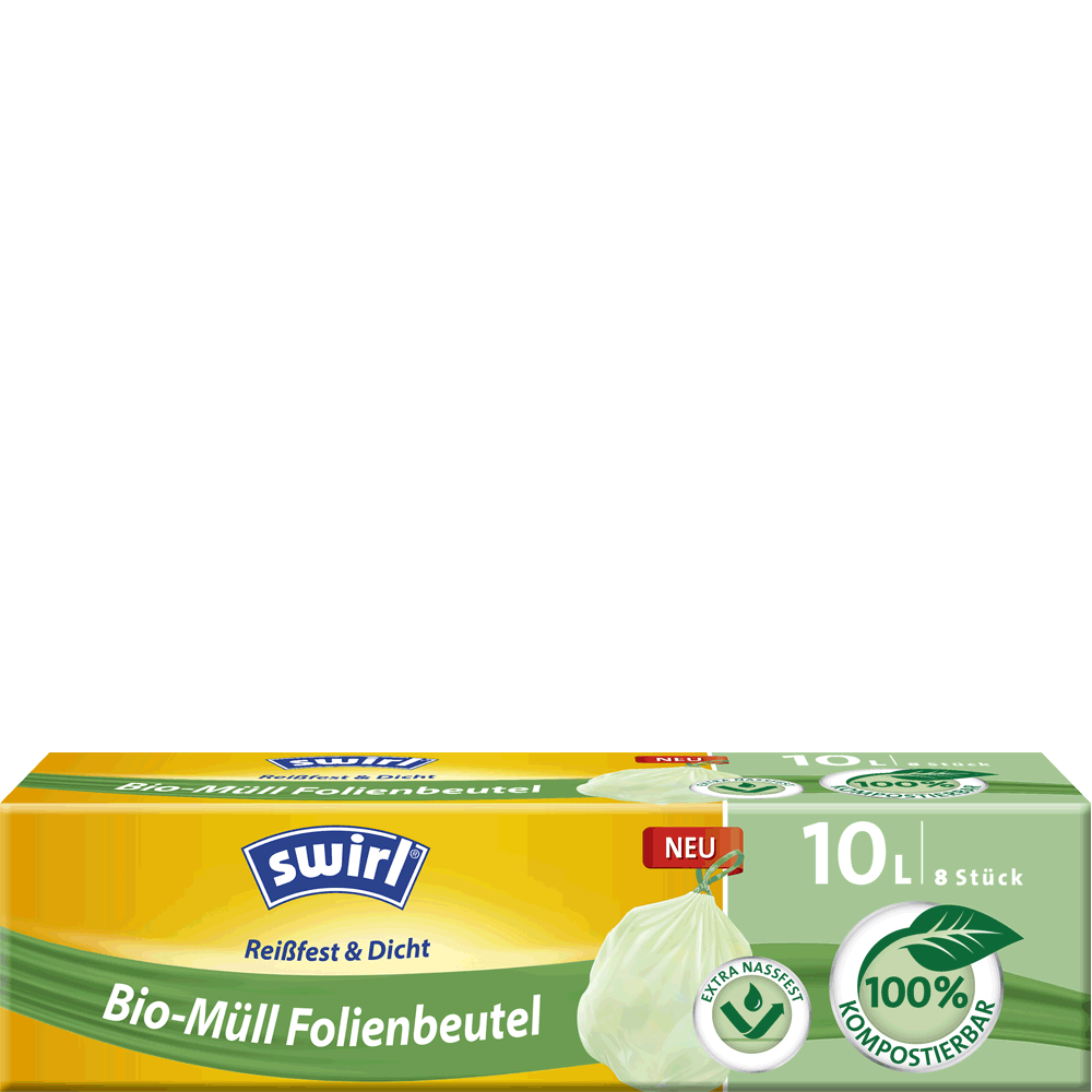 Bild: swirl Bio-Müll Folienbeutel 10 Liter