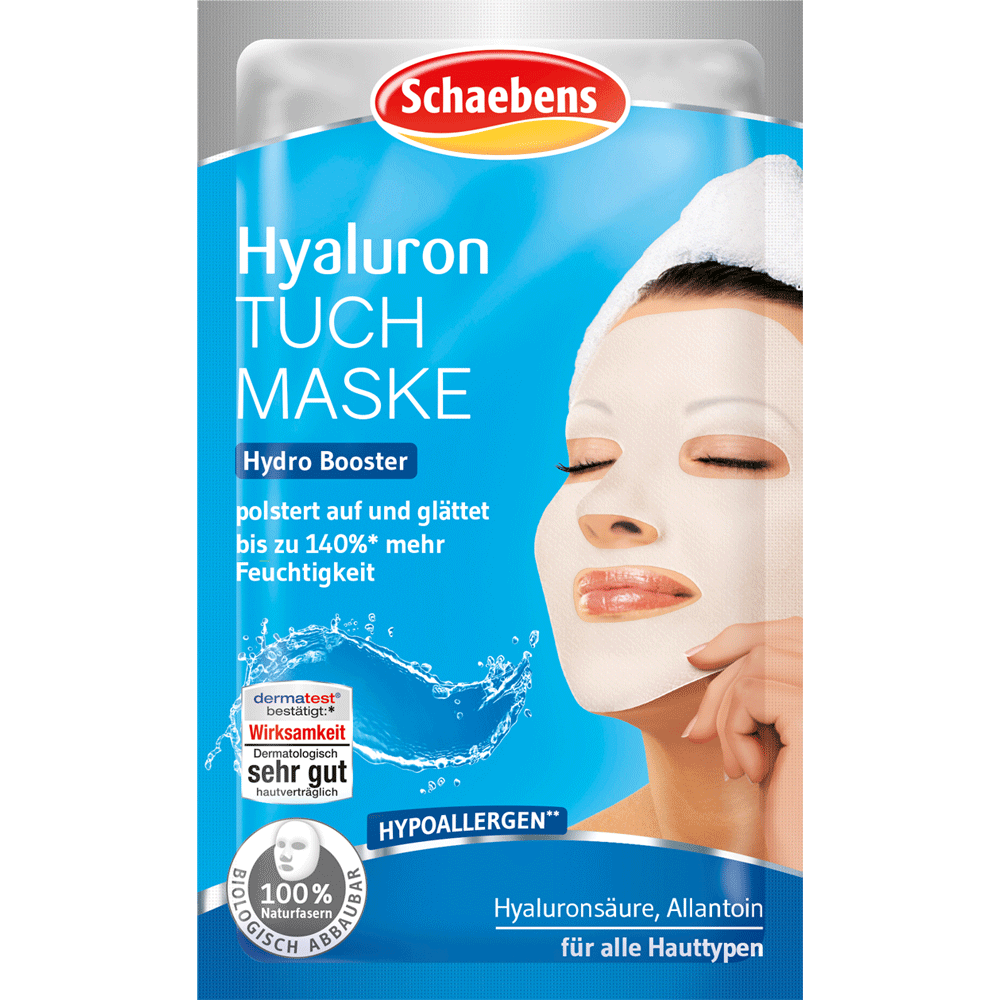 Bild: Schaebens Hyaluron Tuchmaske