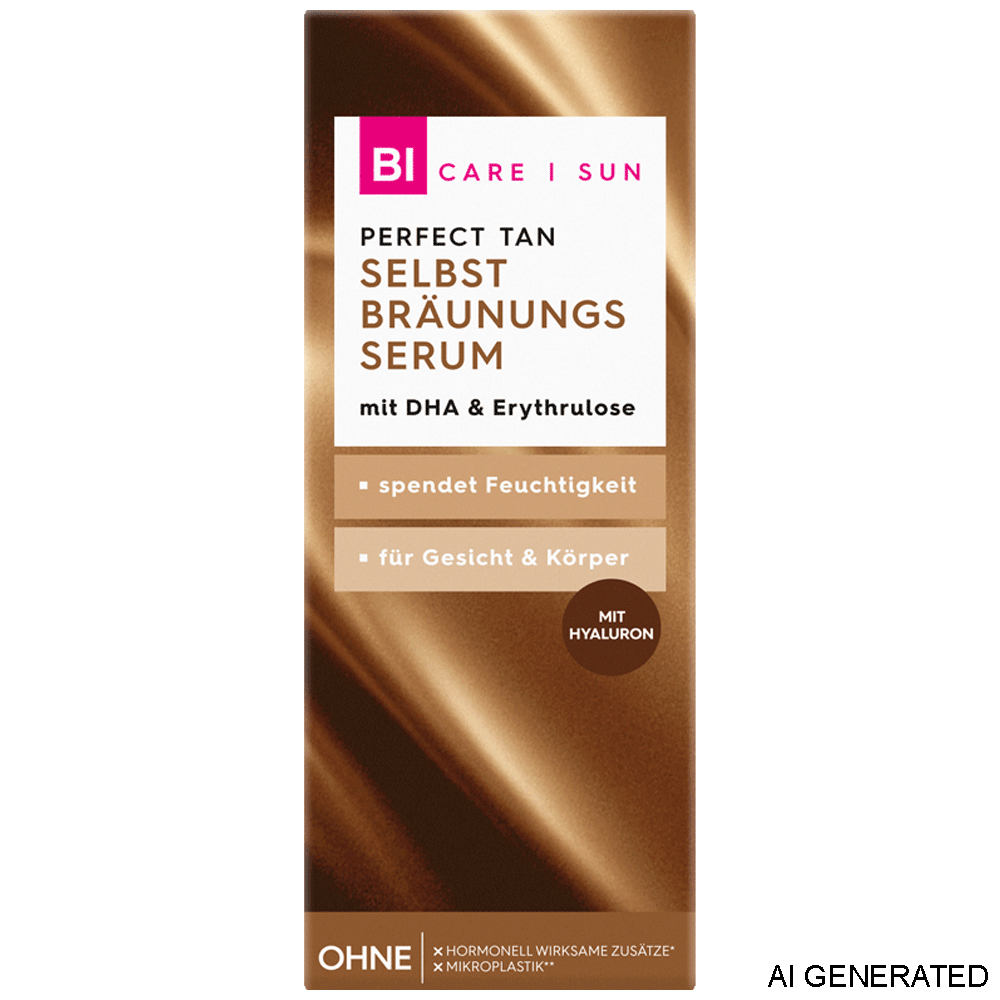 Bild: BI CARE SUN Perfect Tan Selbstbräunungsserum