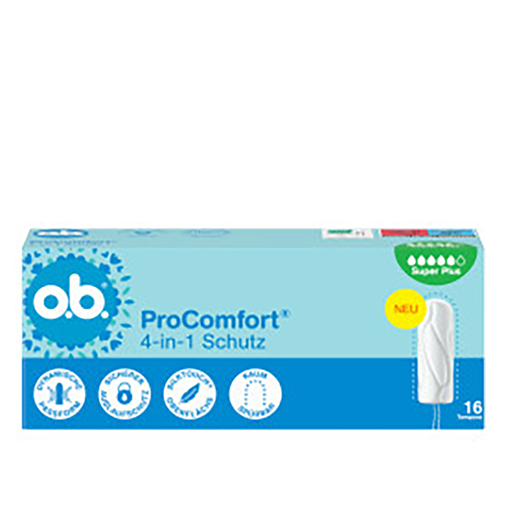 Bild: o.b. ProComfort Tampons Super Plus