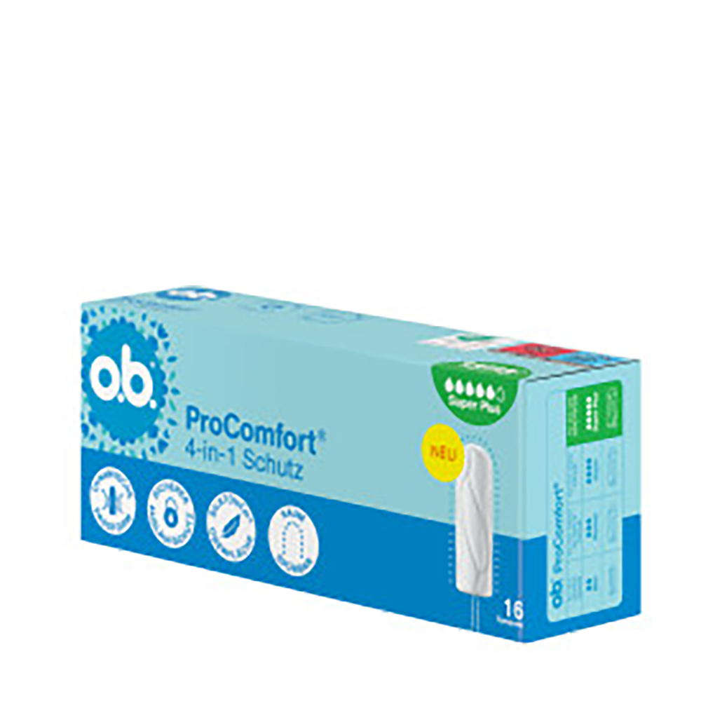 Bild: o.b. ProComfort Tampons Super Plus