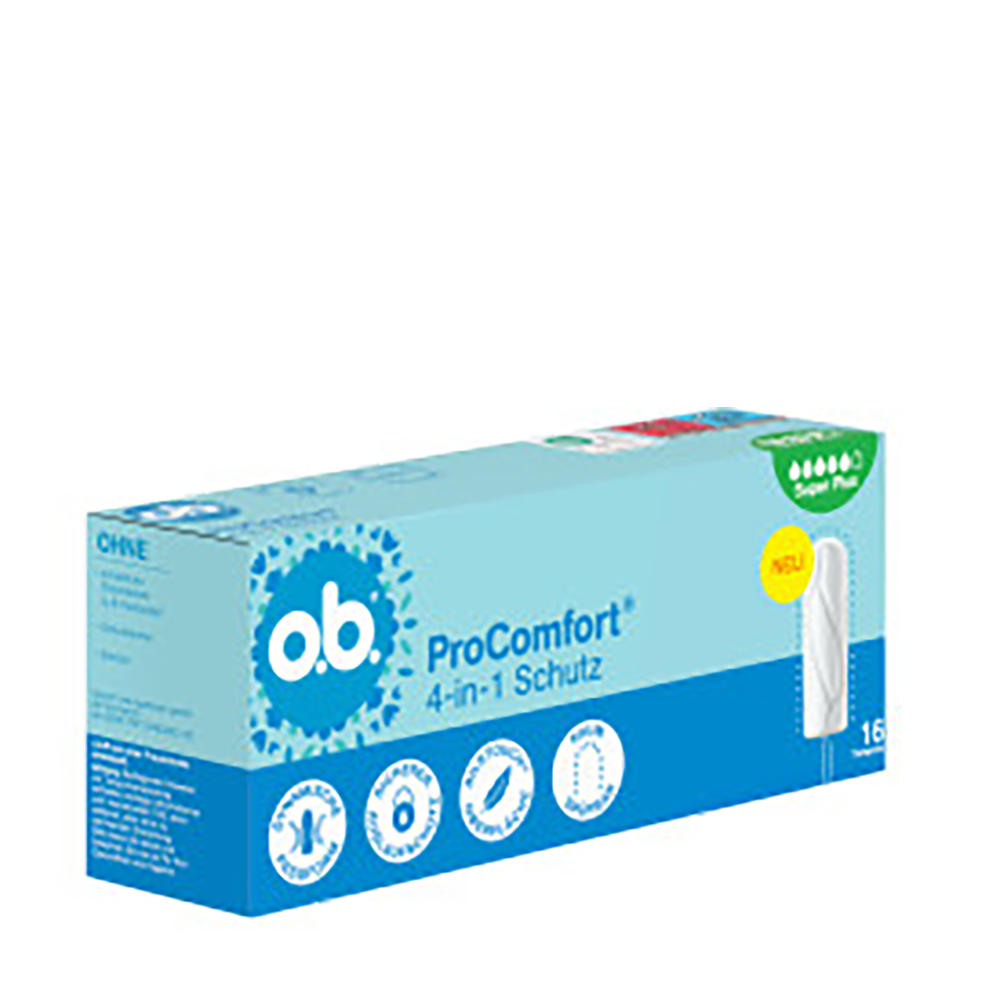 Bild: o.b. ProComfort Tampons Super Plus