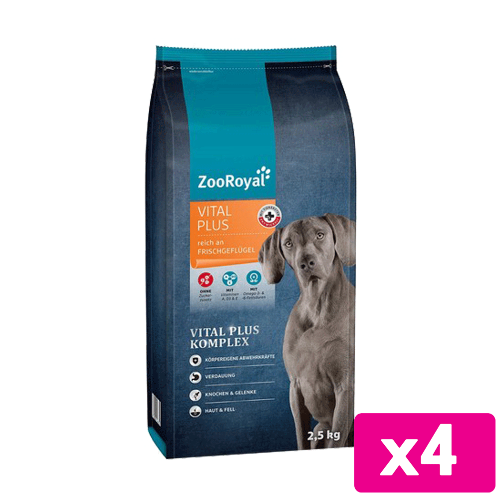 Bild: ZooRoyal Vital Plus Trockenfutter