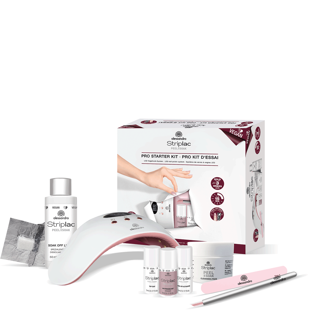 Bild: Alessandro Striplac Peel or Soak Standard Nagellack Set