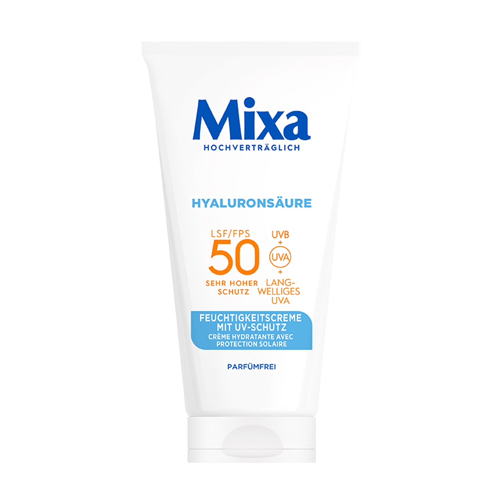 Bild: Mixa Feuchtigkeitscreme LSF 50