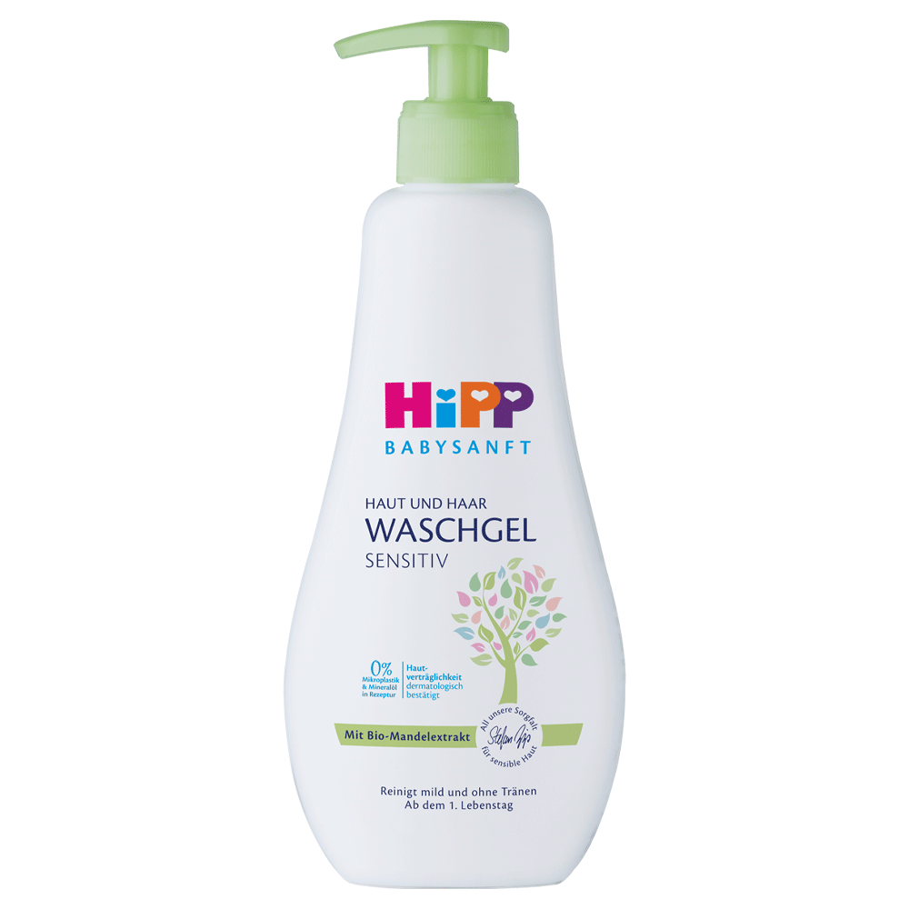 Bild: HiPP Babysanft Haut und Haar Waschgel Sensitiv
