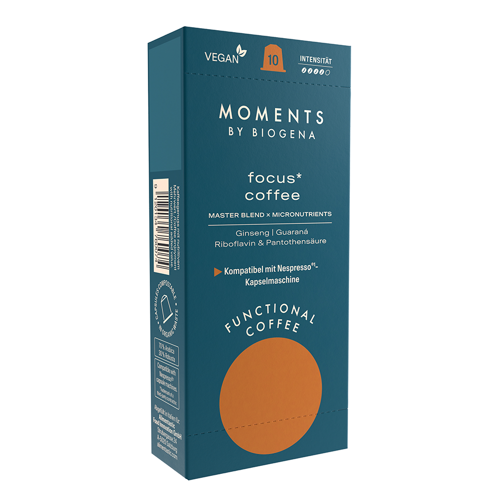 Bild: Biogena Moments Focus Coffee 